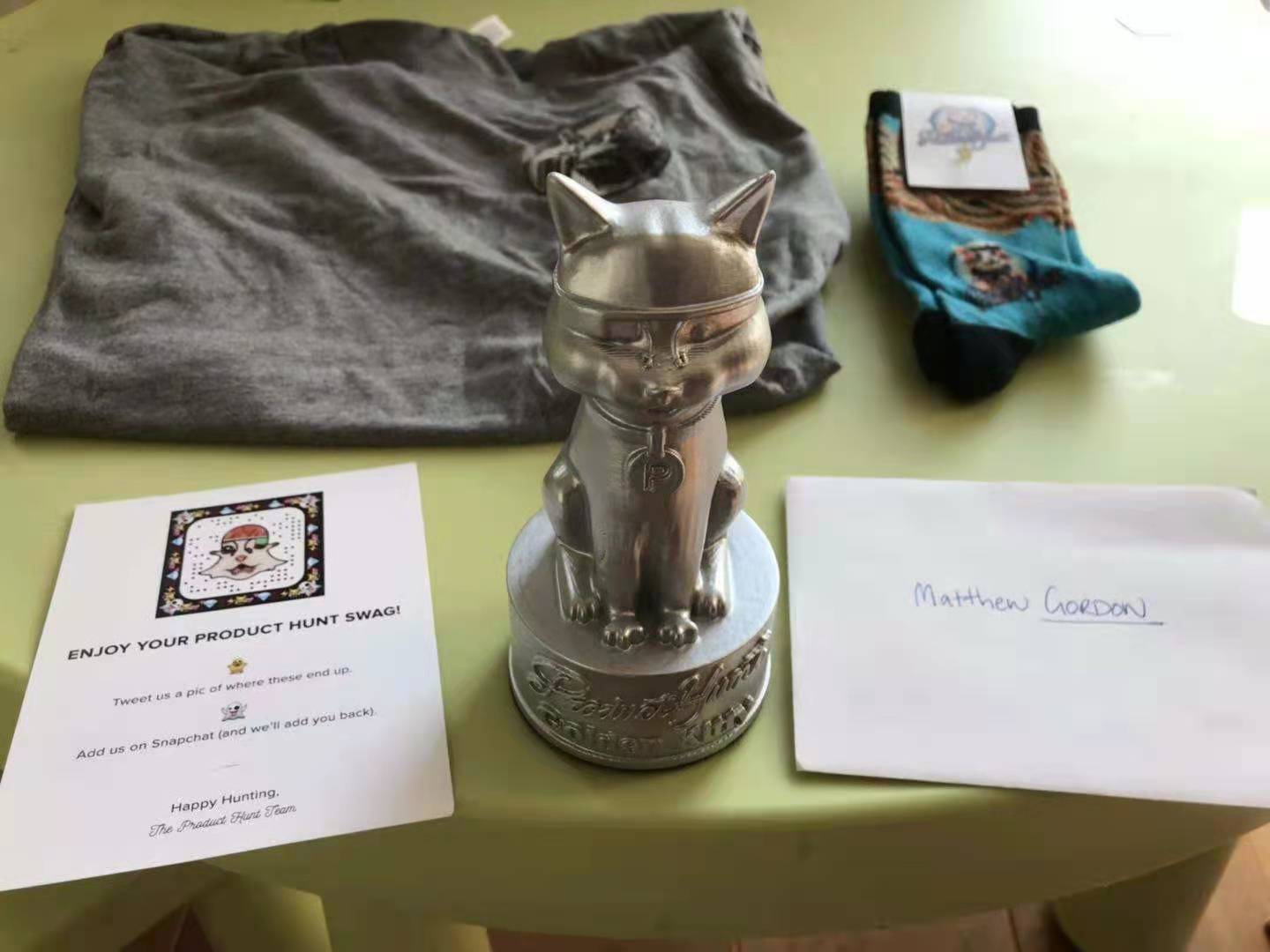 Product Hunt SilverKitty award